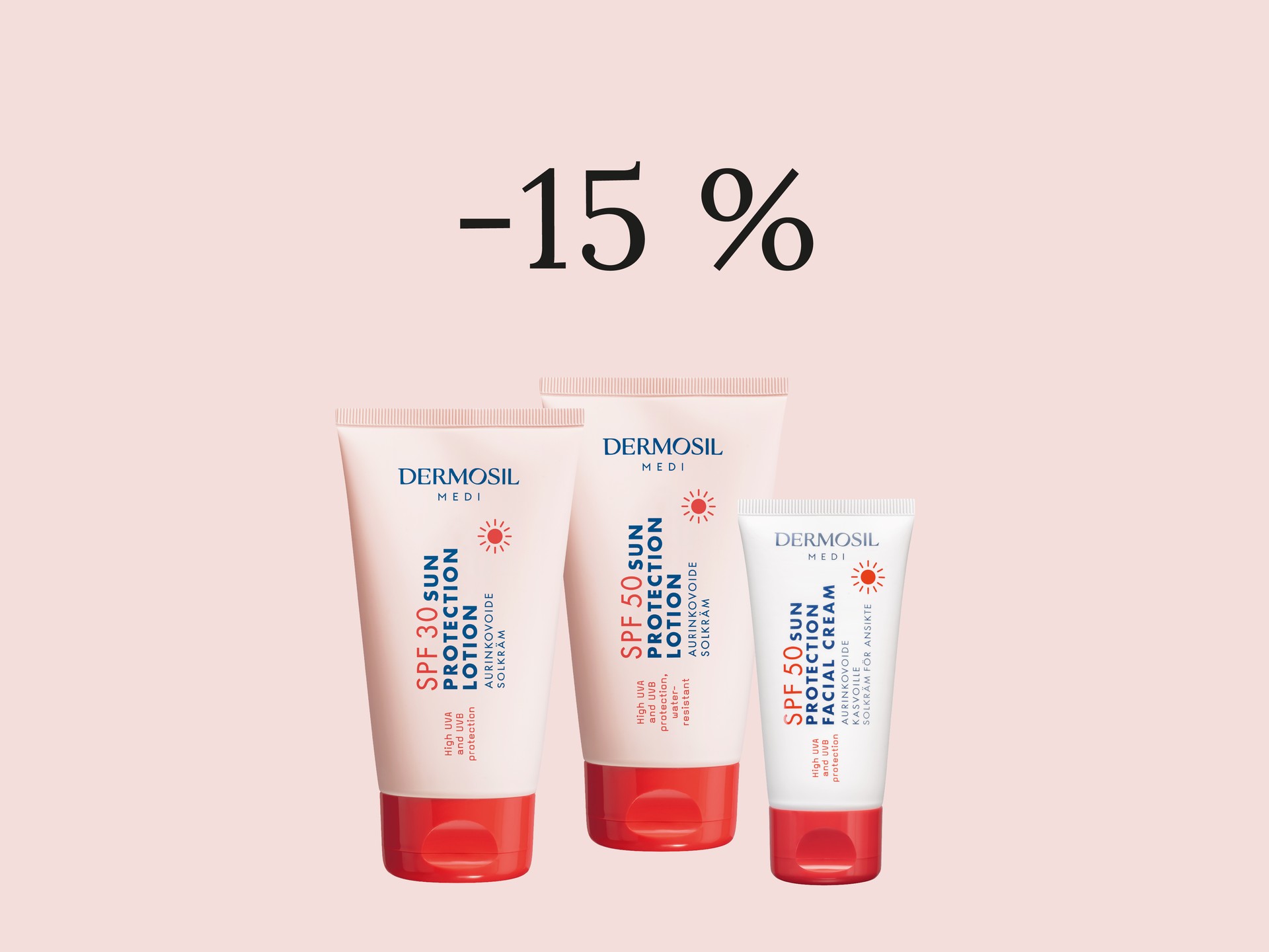 Kõik MEDI-sarja päikesetooted -15%