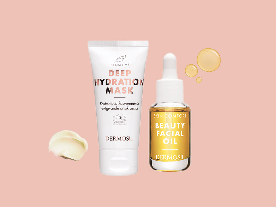 Niisuta näomaskiga, viimistle näoõliga