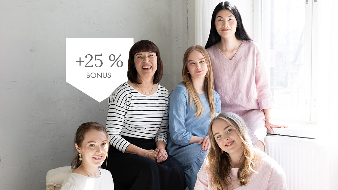 DermoKlubi liikmetele +25% boonust